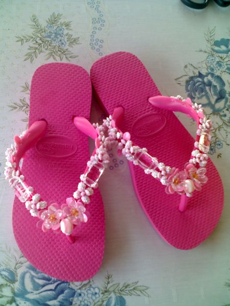 Chinelas de Miçanga