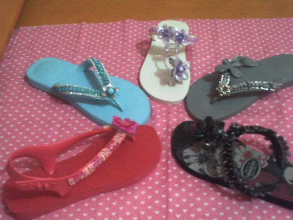 Chinelas de Miçanga
