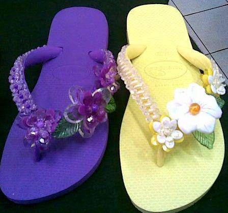 Chinelas de Miçanga